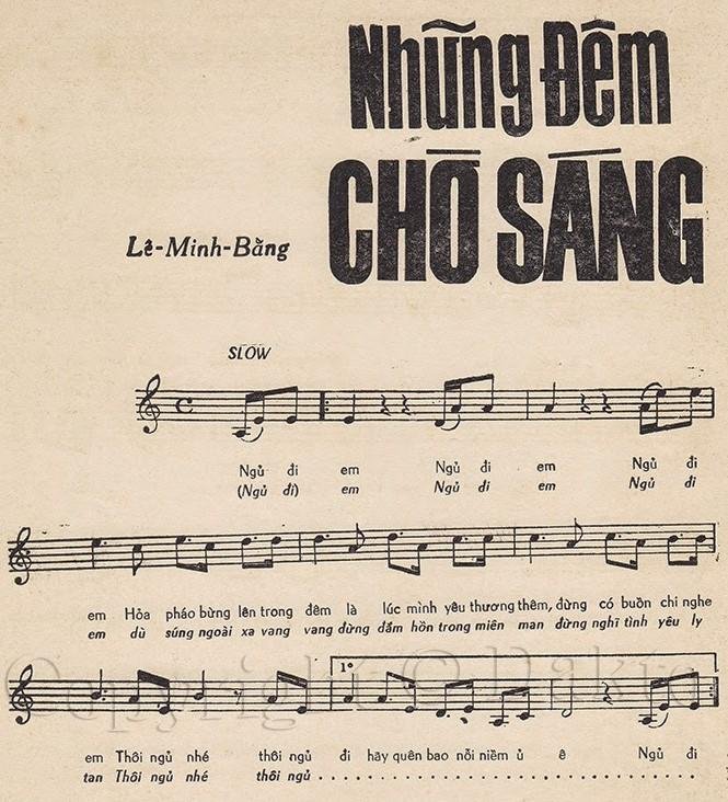 Sheet nhạc Những Đêm Chờ Sáng